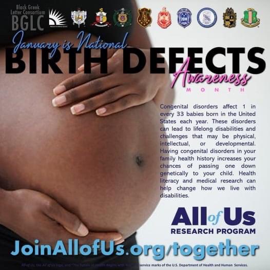 SGRhoChicago's tweet photo. Health literacy & medical research can help change how we live with disabilities. Sigma Gamma Rho is dedicated to making it possible. Visit us online today at https://t.co/fUBppeH5m4. Be 1 in a million. #joinallofus #sgrho #healthcareawareness #birthdefectawareness #SGRhoChicago https://t.co/9vz2J3j6uG