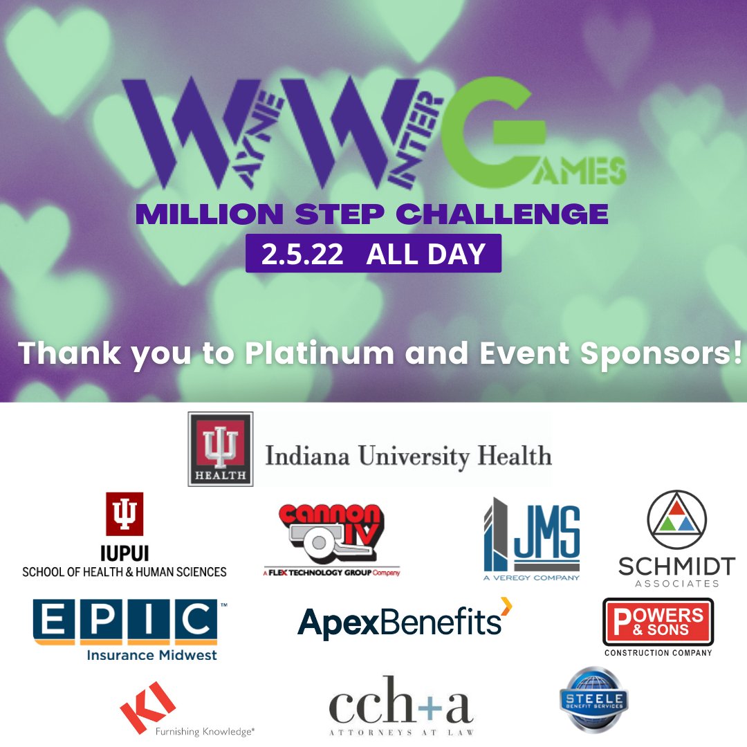 Final #WWG22 Faces.  Overnight One Million more steps were reported.  We just love this #WeAreWayne Community.  Thank you to our sponsors! #BeWayneWell @WayneTwpSuper @WayneTwpSchools