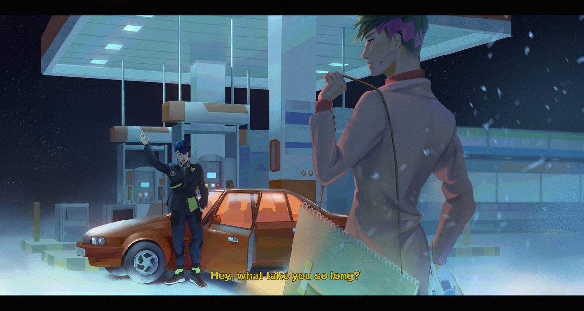 pagasss19's tweet photo. #jjba #josuhan 
Road Trip😆 https://t.co/ibgfdKoU70