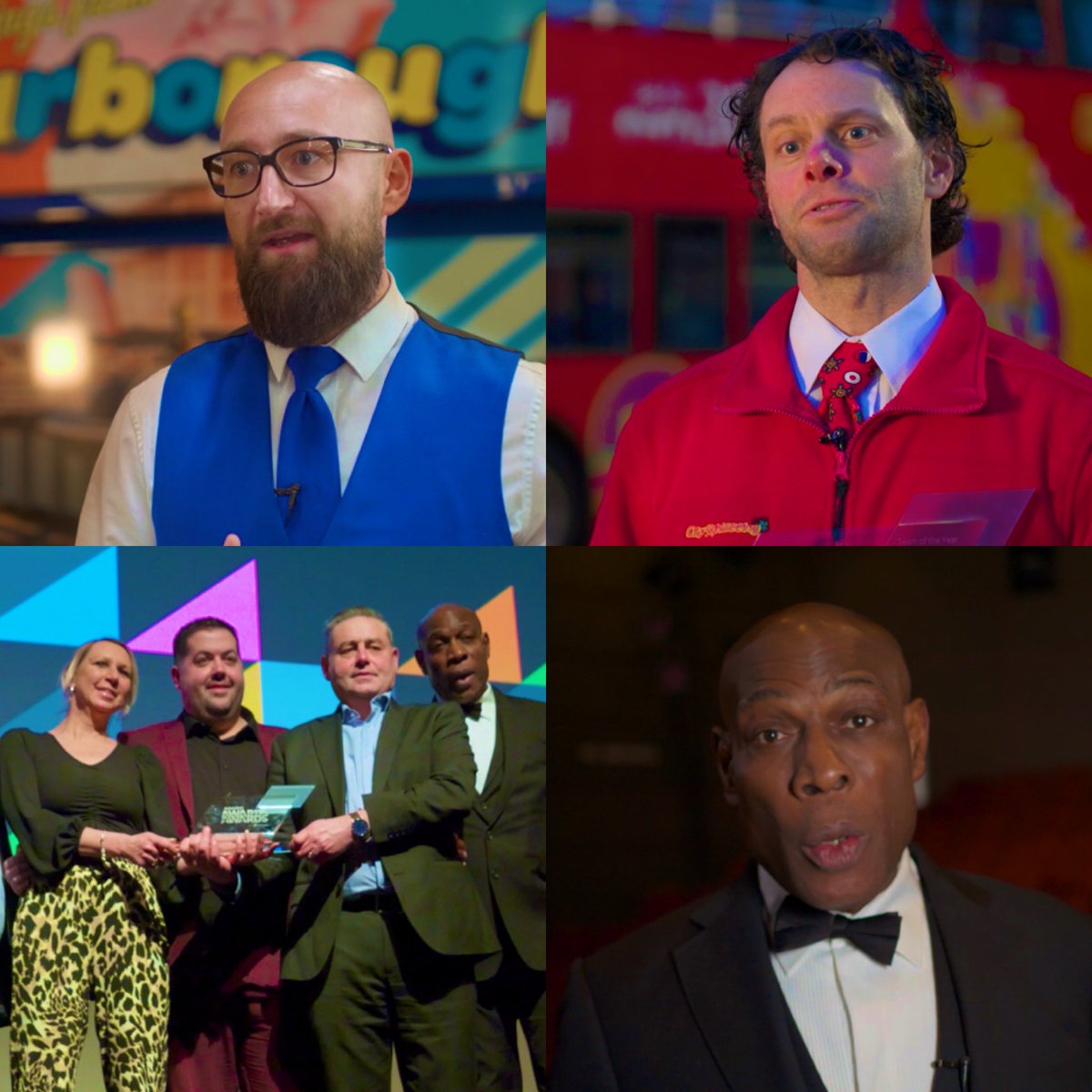 yorkbus's tweet photo. 🎥 See the reaction of our winners from Malton & York depots, and our celebrity hosts Frank Bruno & Harry Gration from this year’s #AmazingAwards
▶️ Watch now > https://t.co/EHBQRN3YJo https://t.co/KHoFjMdGAB