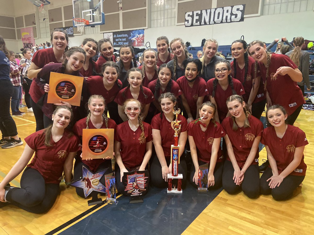 DSHS_Histeppers's tweet photo. Great day at our first competition.  Sweepstakes/ Gussie Nell Davis award, Judges awards for Team Lyrical  and Pom, Gold award for technique, showmanship &amp; choreography.  3rd place Small School div.  #iamdsisd https://t.co/qBFcAPPw4L