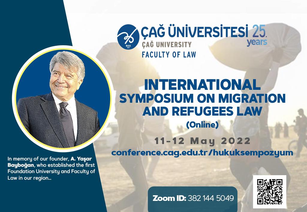 Kurucumuz A. Yaşar BAYBOĞAN anısına düzenlenen gelenekselleşmiş etkinliğimizin bu yıl konu başlığı Uluslararası Göç ve Mülteci Hukuku.