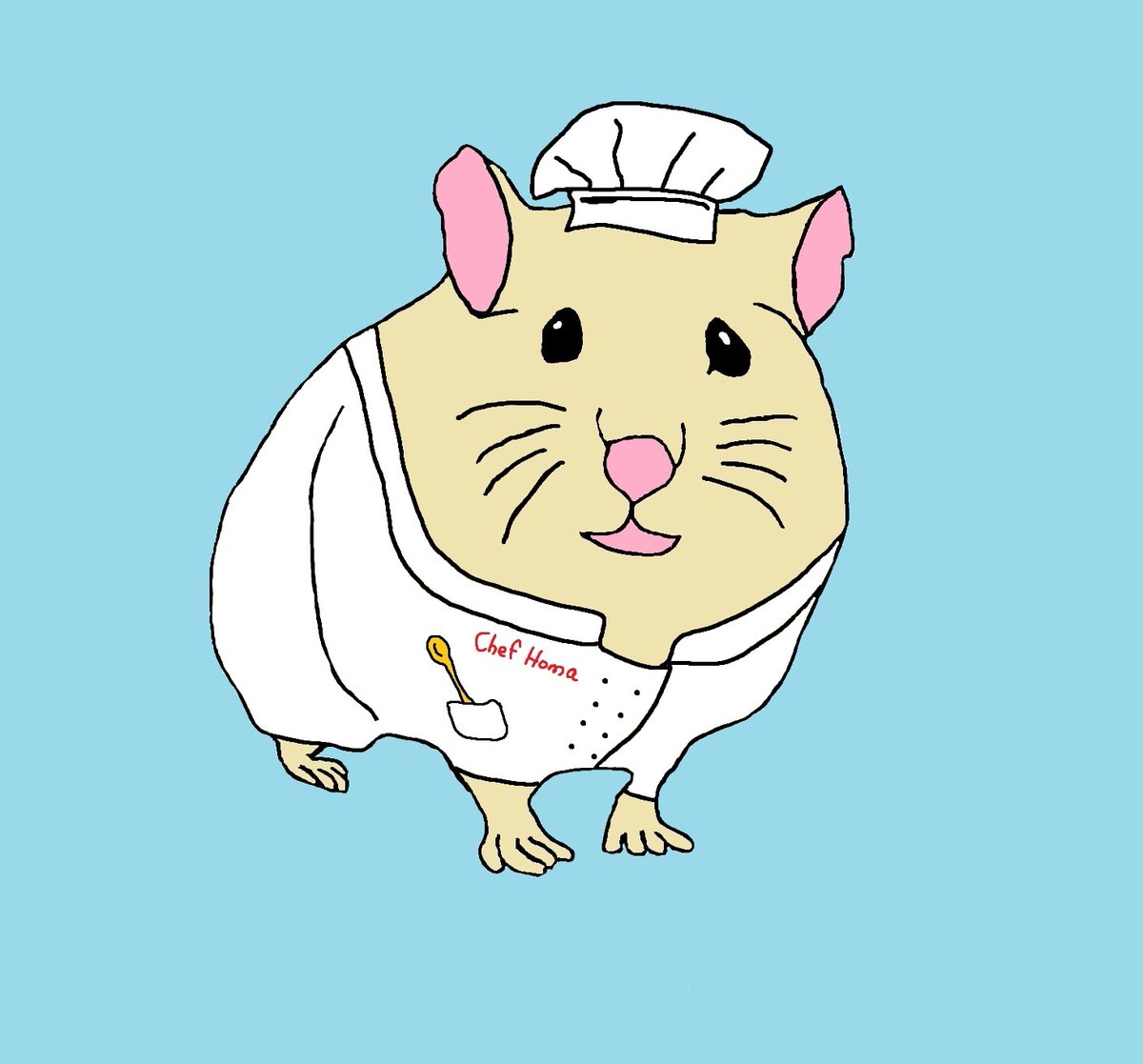 SahaIska's tweet photo. Chef Homa https://t.co/vTL65NTILe