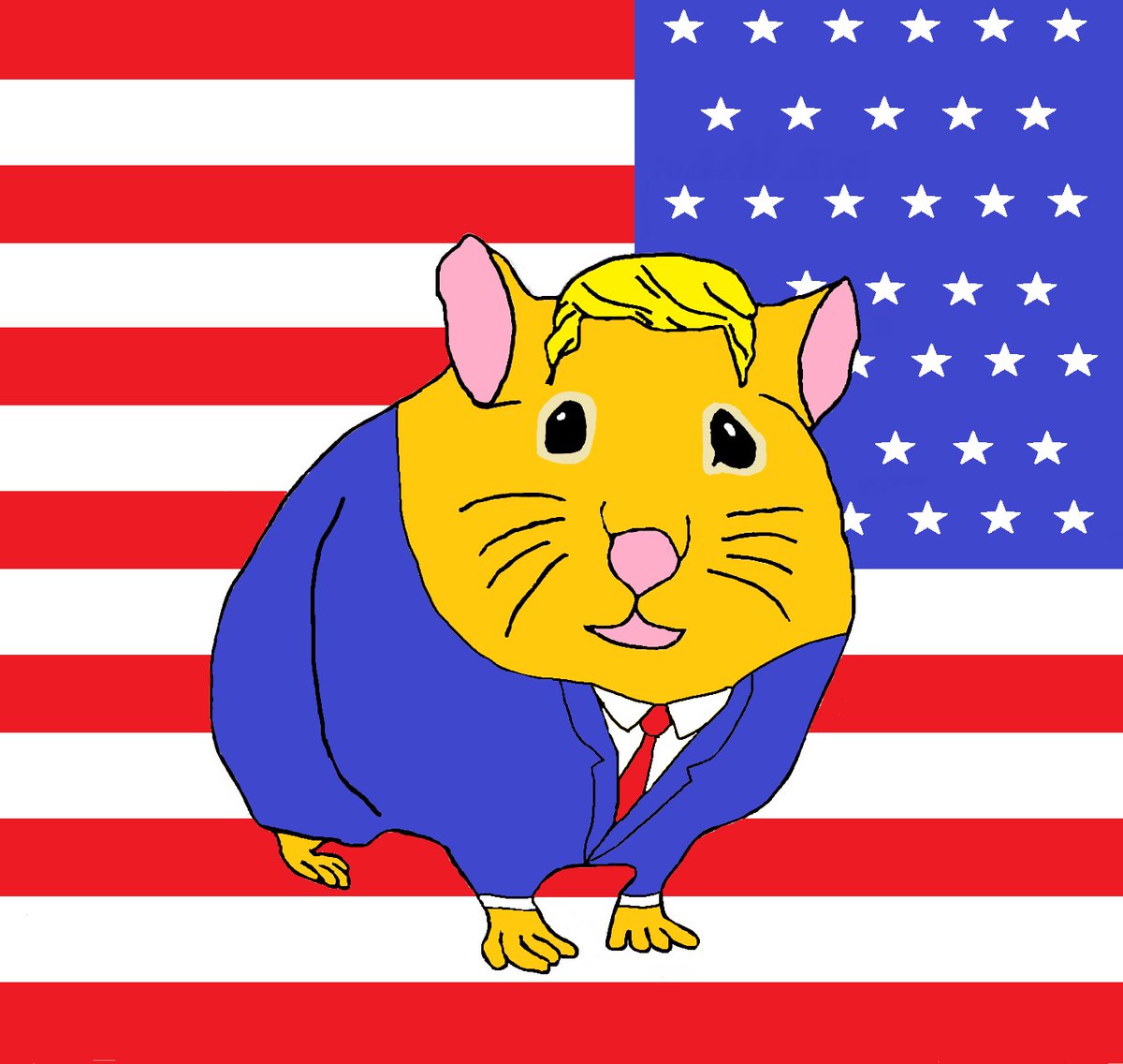 SahaIska's tweet photo. Homald Trump https://t.co/NdQNPYzKfa