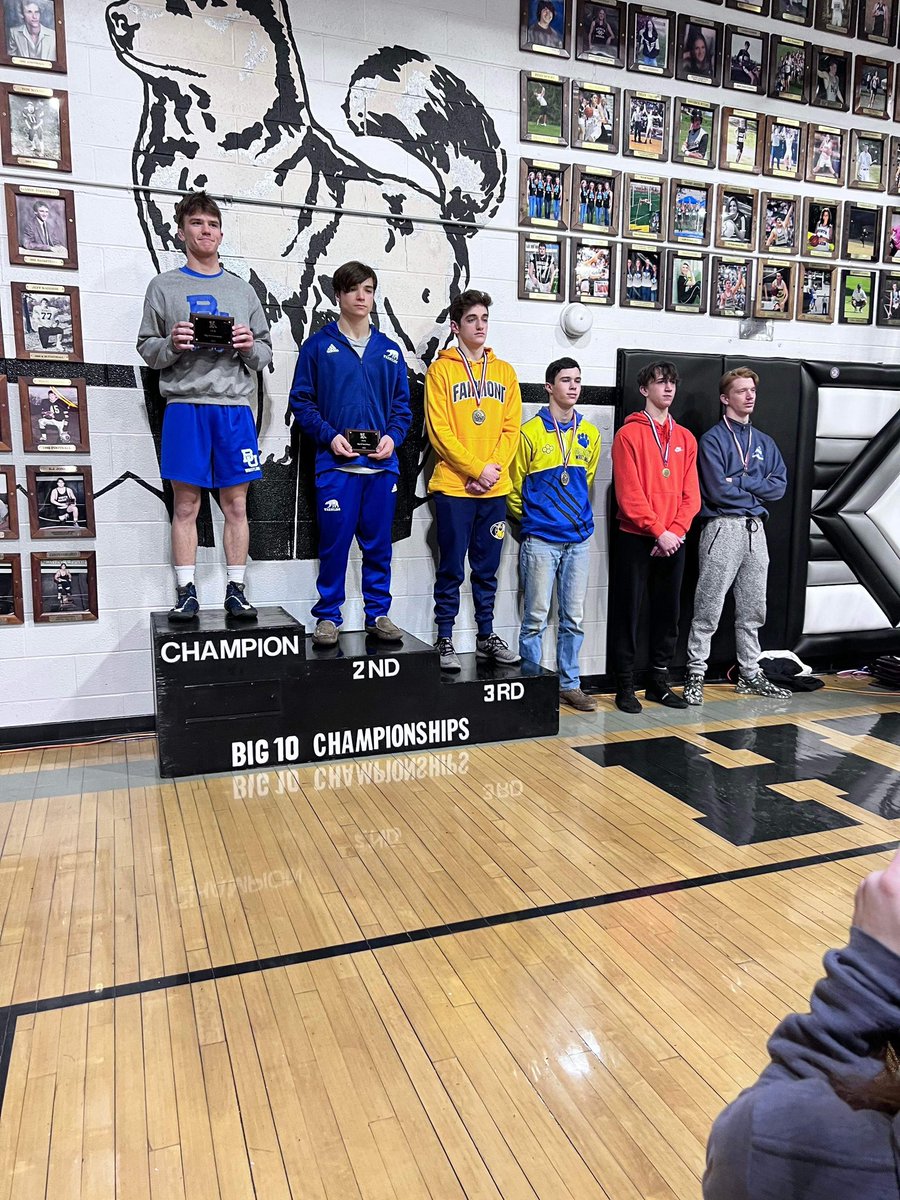 Big Ten Conference Champion Nathan Cornett defeated #6 Dominic Armistead Fairmont Senior 12-0