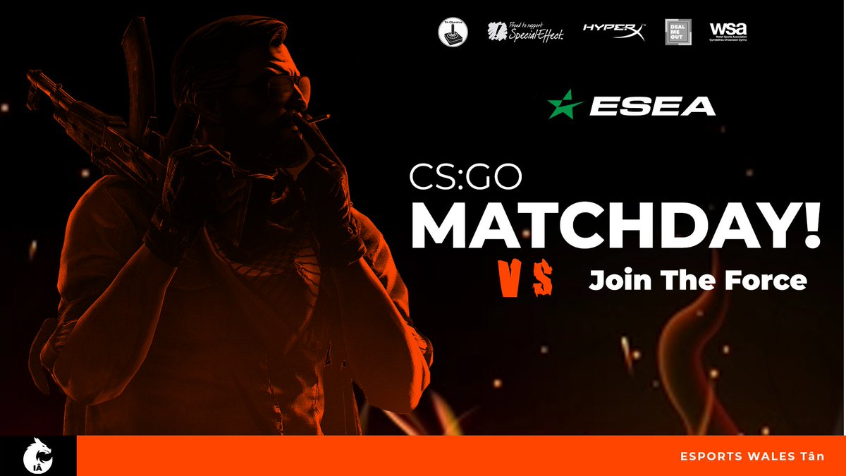 TeamTanEW's tweet photo. 💥IT'S GAME TIME 💥

Tonight our #CSGO team are playing in the @ESEA League! 

🎤 - @GrimyRannarr 
🎤 - @BDogCSGO 
🆚 -  Join The Force
🕰️ - 7:00pm GMT
📺 - https://t.co/yvPbabUoTn

Let’s go @EsportsWales #RepTheDragon https://t.co/5r7SiLCaNY