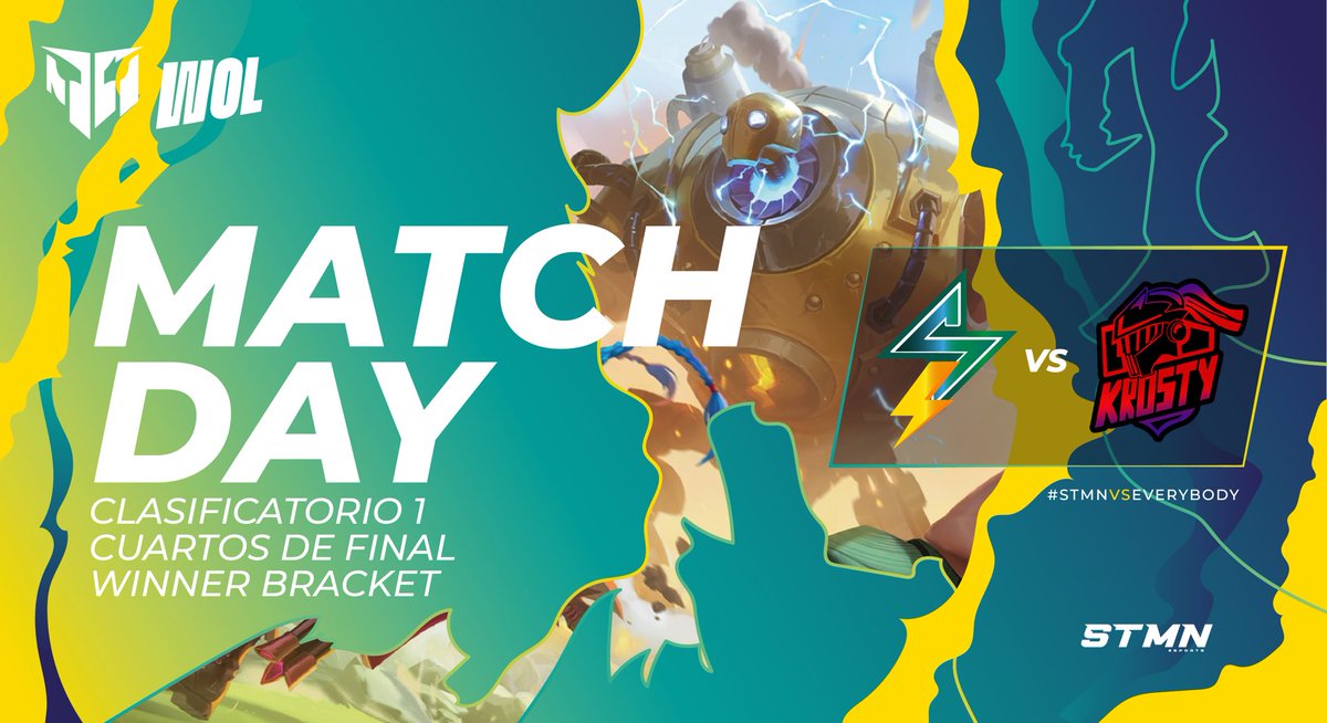 ¡En una hora comenzamos el TOP 8️⃣ del Primer Clasificatorio de <a href="/wresports_la/">Wild Rift Esports LATAM</a>! 🐉

⚔️ Cuartos de Final (Winner Bracket)
🆚 <a href="/KrostyeSport/">Krosty E-Sports 🔥</a> 
⏰ 14:00 🇲🇽