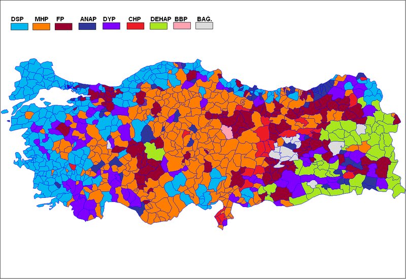 28 Şubat etkisindeki Türkiye’de İslamcı siyasetin ve mütedeyyin kitlelerin biricik umudu olan Fazilet Partisi, 1999 seçimlerinde ciddi şekilde oy kaybetti. 1995’te sandıktan birinci parti çıkan Refah Partisi, 1999’da Fazilet ismiyle ancak üçüncü olabildi.