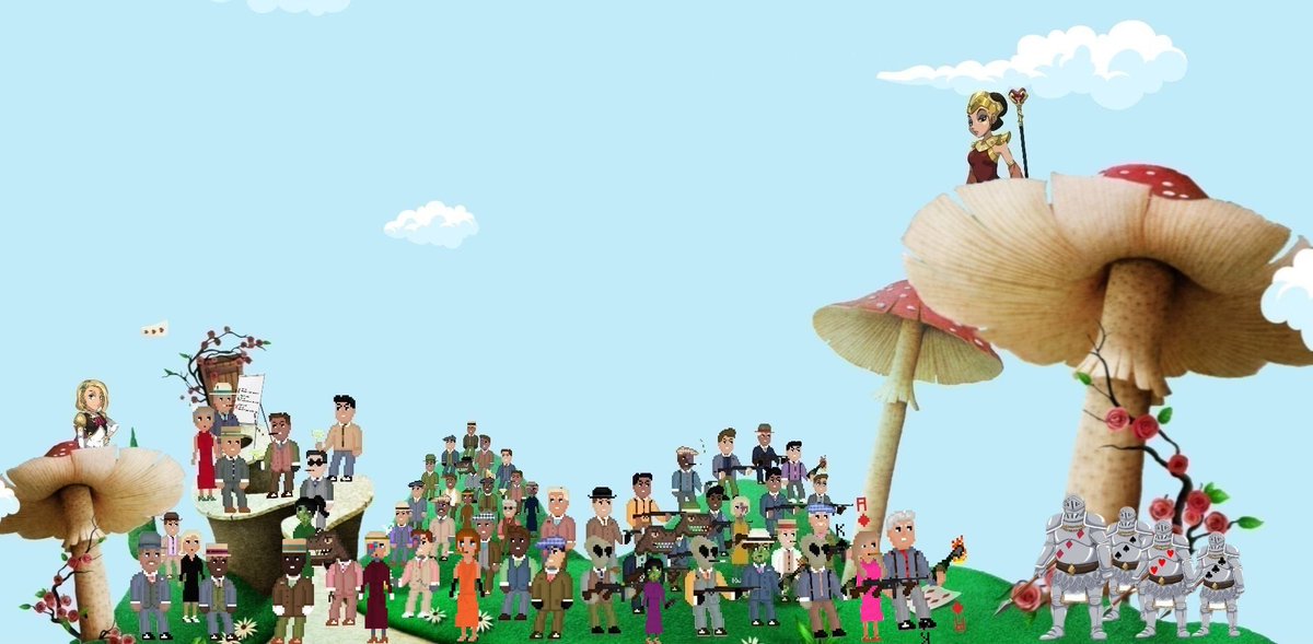 schaduuuwtje's tweet image. Wauw the European Community meeting is a wrap. 25 nft holders of a @_GangstaBet where present. The location powered by @_WonderlandG was very nice. The meeting it self was under protection of Alice.