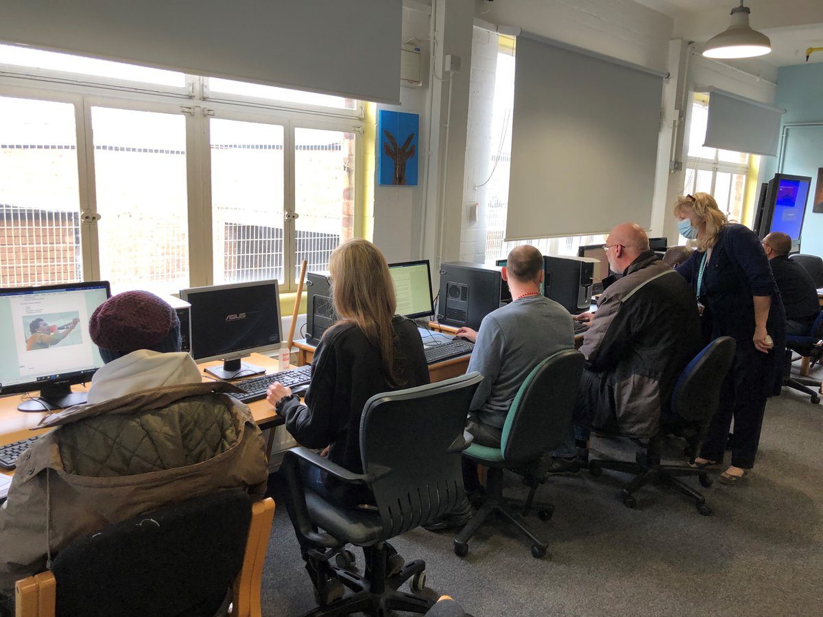 nptonhopecentre's tweet photo. Absolutely brilliant to see our IT suite in full use again this week for the first session of our Digital Skills for Beginners course. 

To find out more about any of our courses please get in touch office@northamptonhopecentre.org.uk  

#Learning4Living #Northampton https://t.co/E7Amionzf3