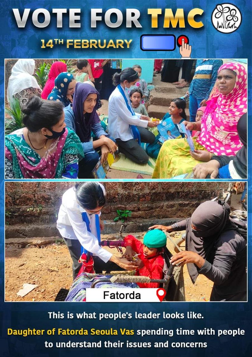 amitmod68022395's tweet photo. Vote For the #DaughterOfGoa
Vote for #SeoulaVas
#VoteForTMC https://t.co/4G5z3sr1jH