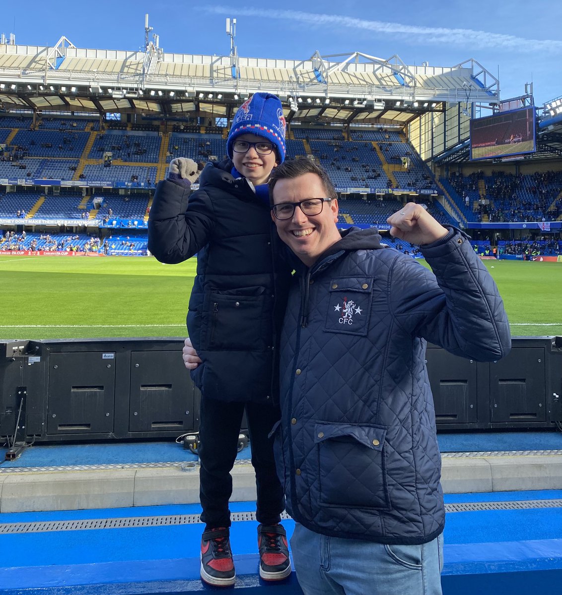 chriswrightzz's tweet photo. Still reflecting on taking my boy to his first Chelsea game yesterday.
Such a refreshing feeling, at that age things just aren’t that deep. No frustration towards players or moans & groans. Just buzzing to be there.
He’s asked me three times today when we can go again. #ChePly https://t.co/R871PmViMM