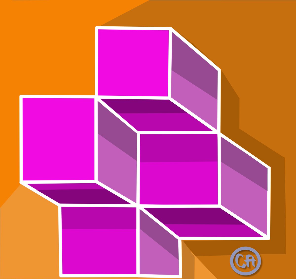 CROBLKS ON <a href="/cryptocom/">Crypto.com</a> NFT.  Dropping them soon.  ty! #NFTs #NFTdrop #NFTCommmunity #CRO #crypto #cronos #cryptocomnft  #artwork #digitalart #shapes #perspective