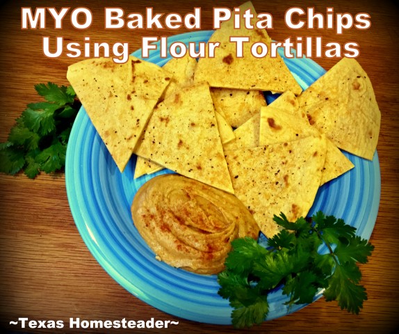 Tx_Homesteader's tweet photo. Did you know you can quickly make your own pita-style chips using only flour tortillas, olive oil & a few seasonings? A short 10 minute bake time and you can have your own inexpensive pita chips too. https://t.co/imgKAkdv7b
.
.
#TexasHomesteader #Tortilla #Pita #DipChip https://t.co/Xg9uWN35xK