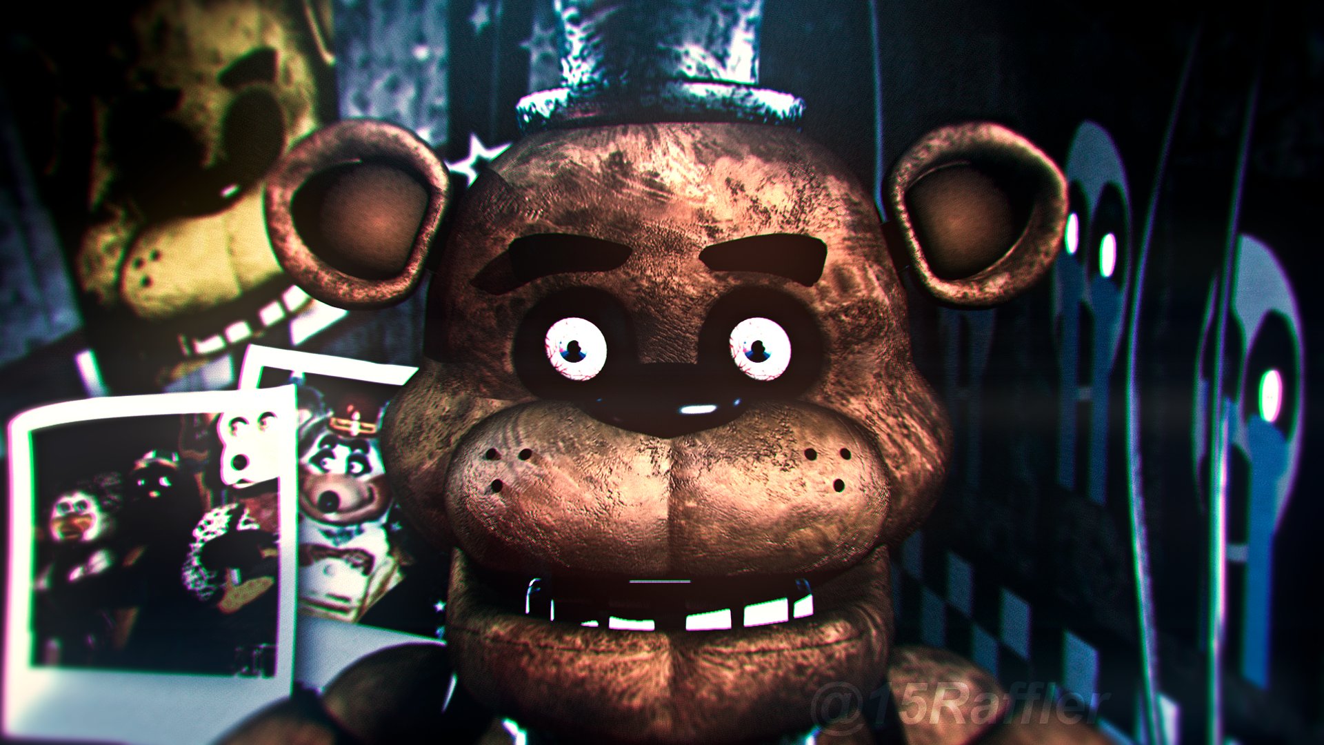 Raffler (Comissões abertas!) on X: Remake do Remake da Thumb de A  VERDADEIRA HISTÓRIA DE FIVE NIGHTS AT FREDDY'S do Renan Souzones. Refiz  porque aprendi novas coisas no photoshop. ❤️+ 🔁= Felicidade (