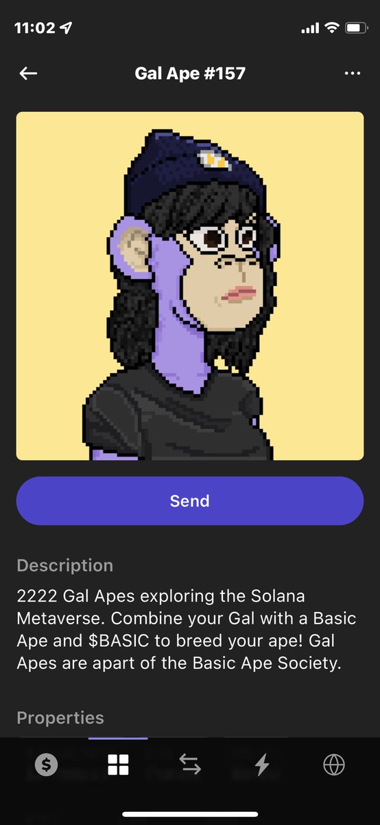 Check out the GAL APES will be minting soon this one is mine. <a href="/basicapesociety/">XRP</a>