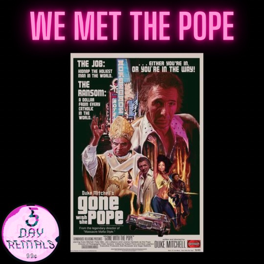 5DayRentalsPod's tweet photo. @sunsetlimited18 and myself were taken to church this week by @kronhoward.  

Check out the incredible @GrindhouseFilm #GoneWithThePope and then check out our bullshit.
Comedians may not be heroes but Duke Mitchell was.

https://t.co/jvHOj4VYlr

https://t.co/CoxpwWojWl https://t.co/rcjCYABKNB