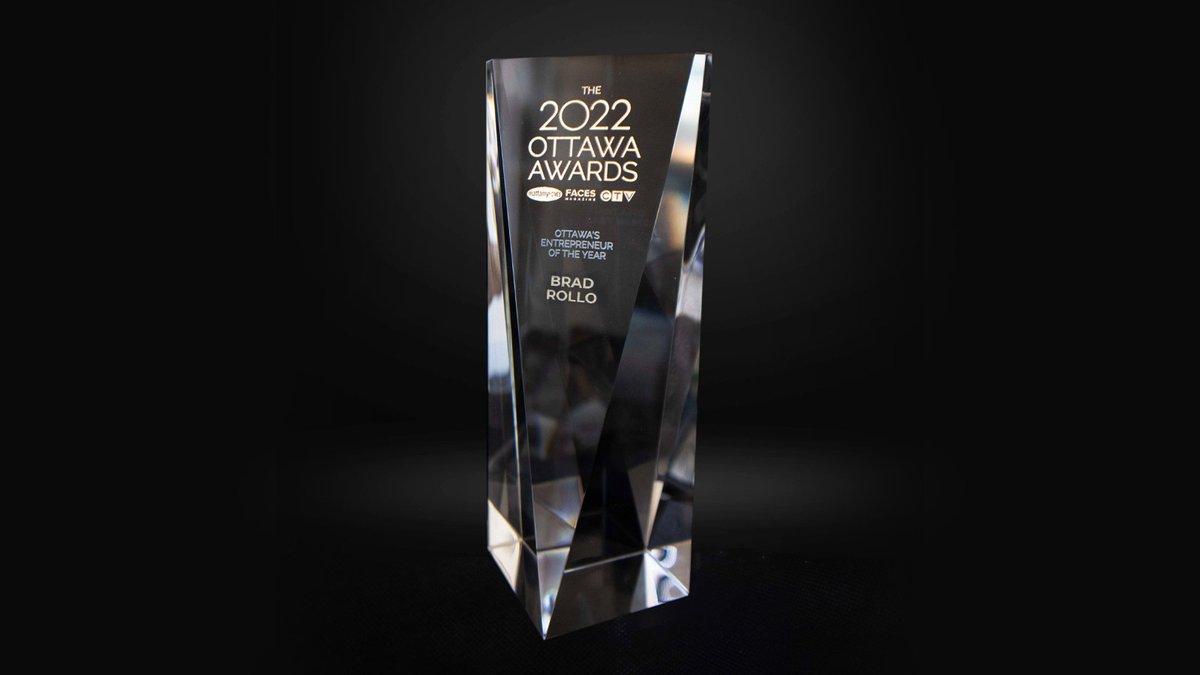 We're so honored to announce that our Co-Founder, Brad Rollo, has won the 2022 Ottawa Awards, Entrepreneur of the Year!

Thank you to each and every person that voted for him in helping us preserve his legacy.