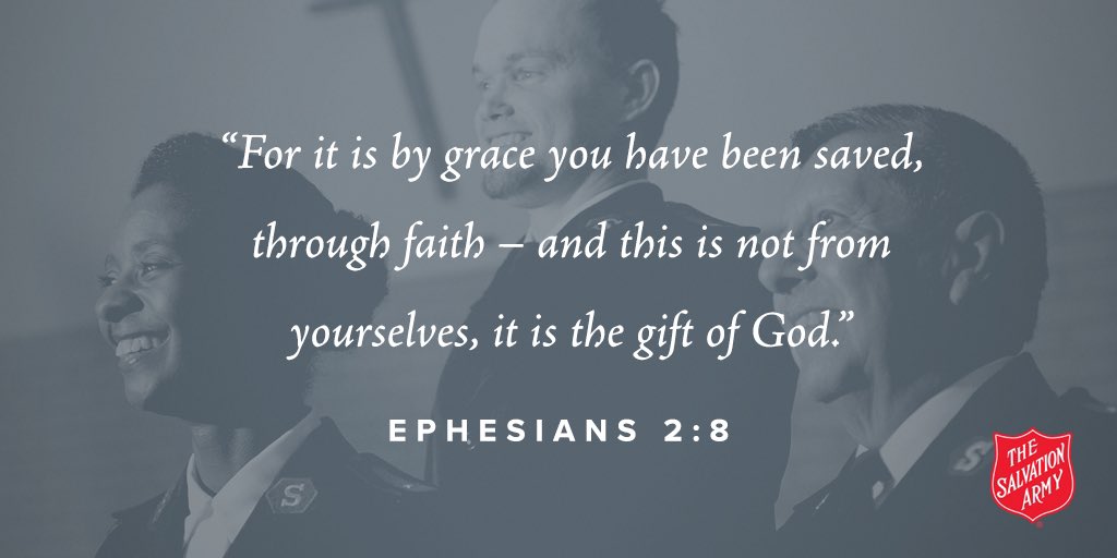 For it is by grace you have been saved, through faith - and this is not from yourselves, it is the gift of God. Ephesians 2:8 #sundayinspirational