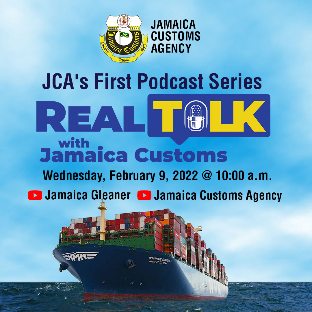 JamaicaGleaner's tweet photo. #SponsoredPost: @jacustoms's First Podcast Series - Customs Week 2022

#RealTalkWithCustoms
#JCAsRealTalk
#JCAsPodcastSeries
#CustomsWeek2022

WATCH HERE: https://t.co/trVDDfT3r4 https://t.co/hhq7cNrsMc