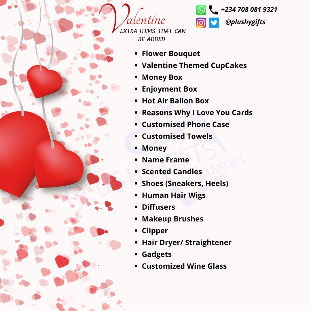 God loves a cheerful giver🥰🥰. 

Valentine's day is a week away and you are yet to enter our Dms 😲(<a href="/plushygifts_/">GIFT SHOP IN ABUJA</a> <a href="/delishcapitol/">Best Yogurt and Greek Yogurt In Abuja</a>) to order for your loved ones and even yourself.

#AbujaTwitterCommunity #ValentinesDay