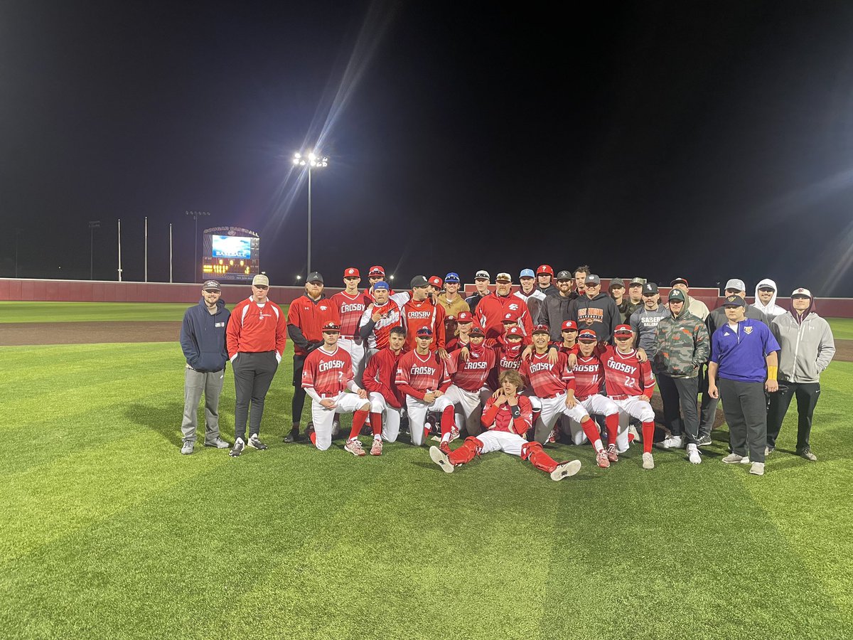 Crosby HS Baseball tweet media