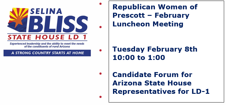 SelinaBliss's tweet photo. NEXT – Republican Women of Prescott is hosting our next Candidate Forum for the Arizona State House for LD-1. My Mom is a new member and is so excited as this is her first meeting! Hope to see you on Tuesday!
#RepublicanWomenofPrescott #yavgop #realrwop #YavapaiCountyRepublican https://t.co/3b2KS3IX3y