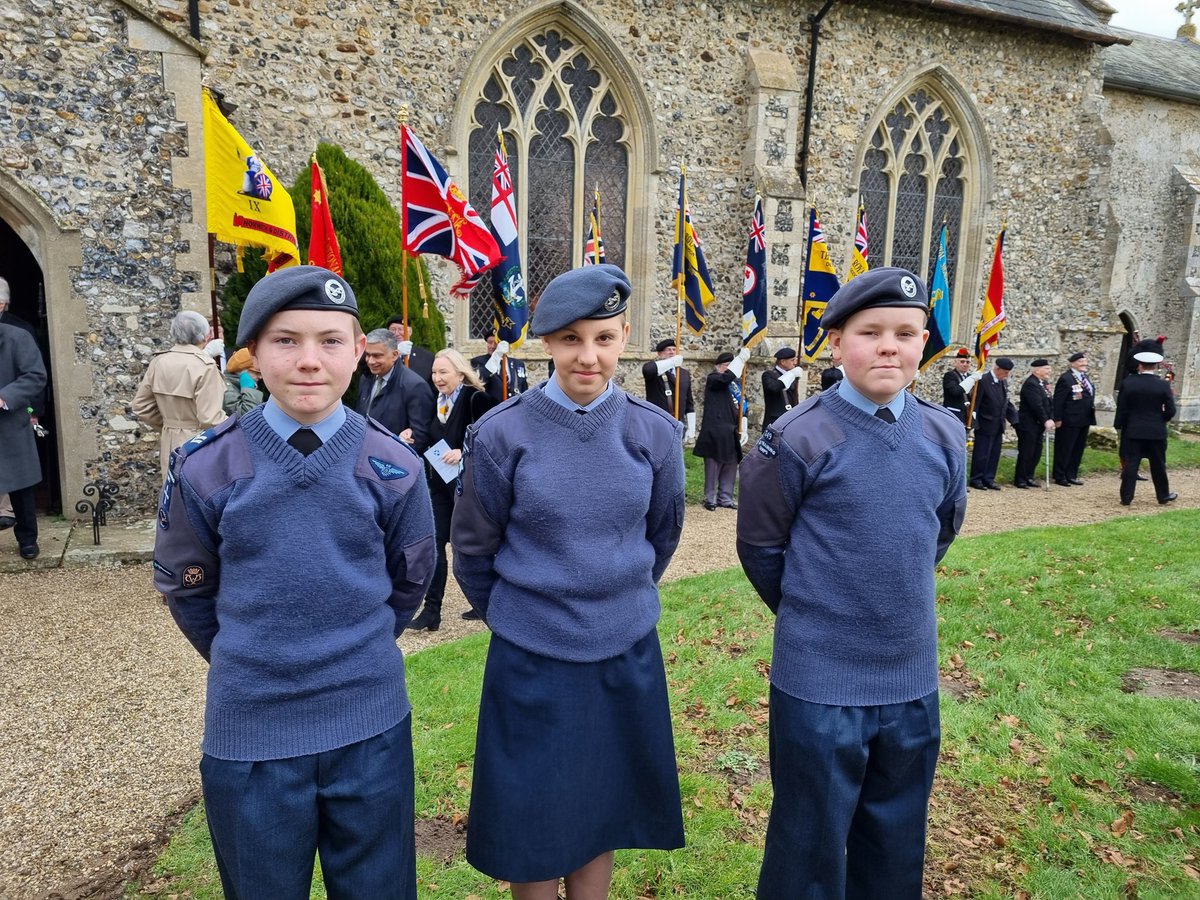 The squadron was proud to be representing <a href="/nswingatc/">N&S Wing ATC</a> &amp; the <a href="/aircadets/">RAF Air Cadets</a> today at Honingham Church in celebration of the start of the Platinum Jubilee Celebrations, joining <a href="/StnCdrRAFMarham/">Gp Capt Fred Wigglesworth</a>, <a href="/Norfolk_LL/">The Lady Dannatt, Lord-Lieutenant of Norfolk</a> and other distinguished guests for a service of thanksgiving.