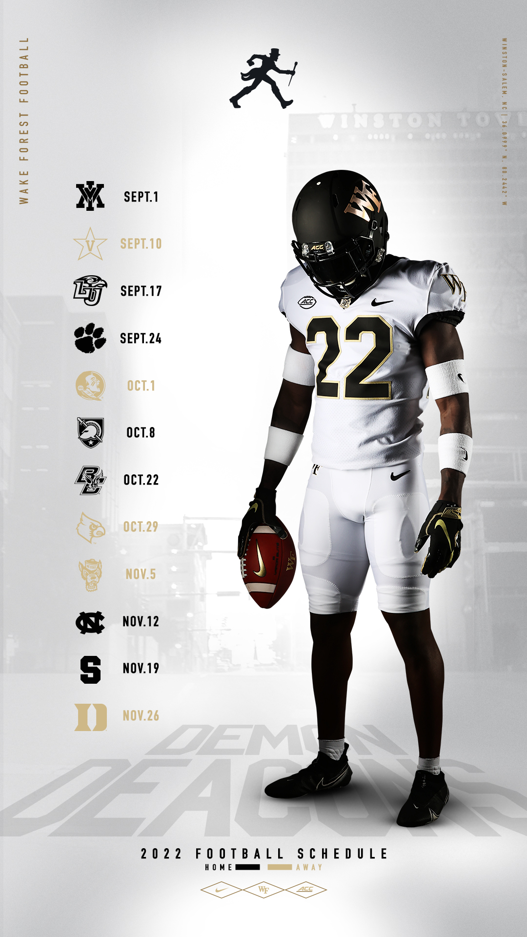 Wfu Football Schedule 2022 Wake Forest Football On Twitter: "𝟐𝟎𝟐𝟐 𝐒𝐜𝐡𝐞𝐝𝐮𝐥𝐞 On Lock 📲 🎟:  Https://T.co/Iwlmoksu9F Https://T.co/Gykgcioktq" / Twitter
