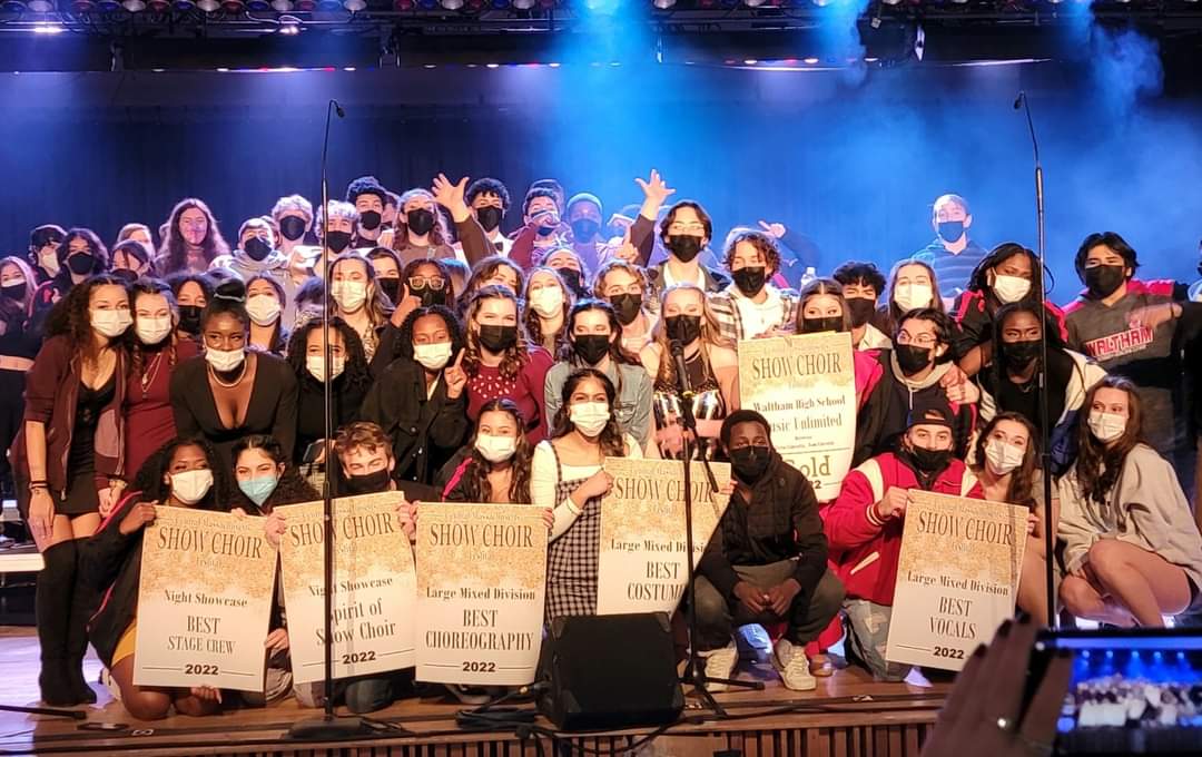Congrats to Music Unlimited!
Central Mass Show Choir Festival Results: 
Outstanding performance to 
Maldinni Nicolas!
Judges awards:
Best Costume
Spirit of Show Choir
GOLD Medal
Best Stage Crew
Best Vocals
Best Choreography
AND...Grand Champion!