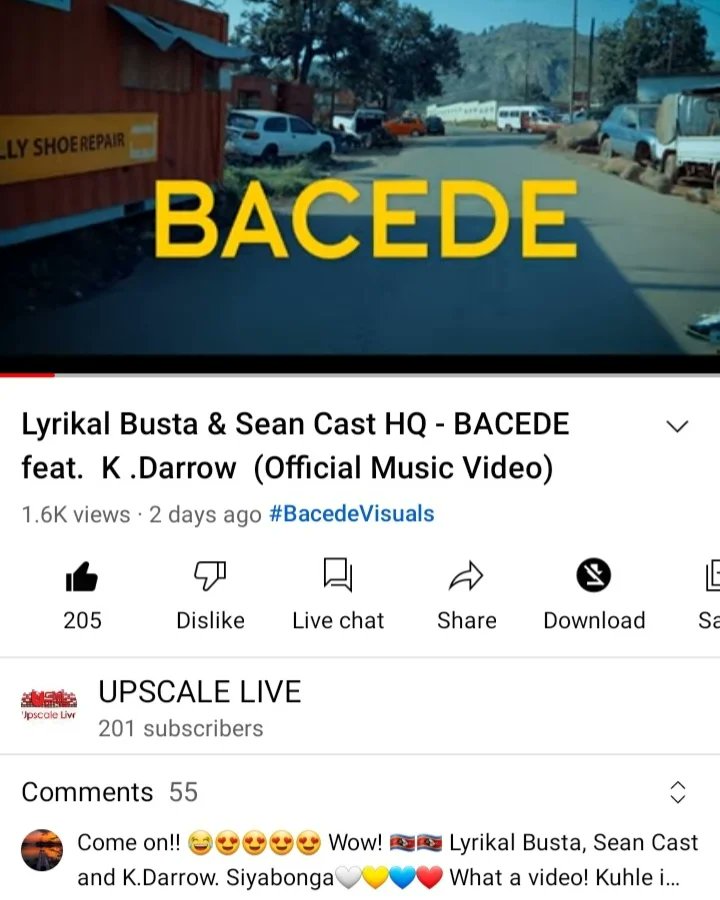 SBU3T's tweet photo. #BacedeVisuals by @LyrikalBusta
& @SeanCastHQ Thanks for 1.6k Views.
#Bacede
https://t.co/LXETFZvqGC https://t.co/FBiTfu5Ffh