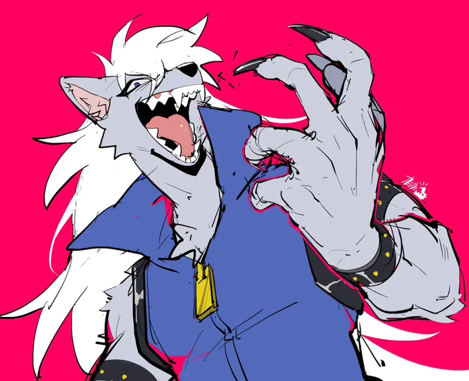 ウルフルン落書き🐺 