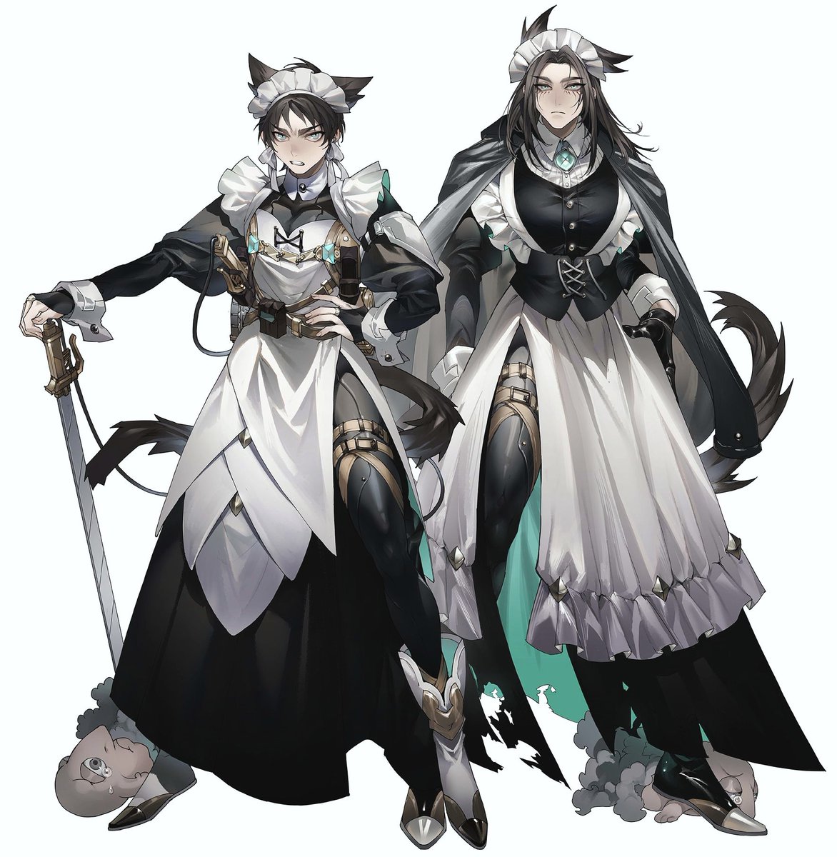 感谢主催邀请，于是脸很臭的猫增加了🐱欢迎来cp29看小女仆站街