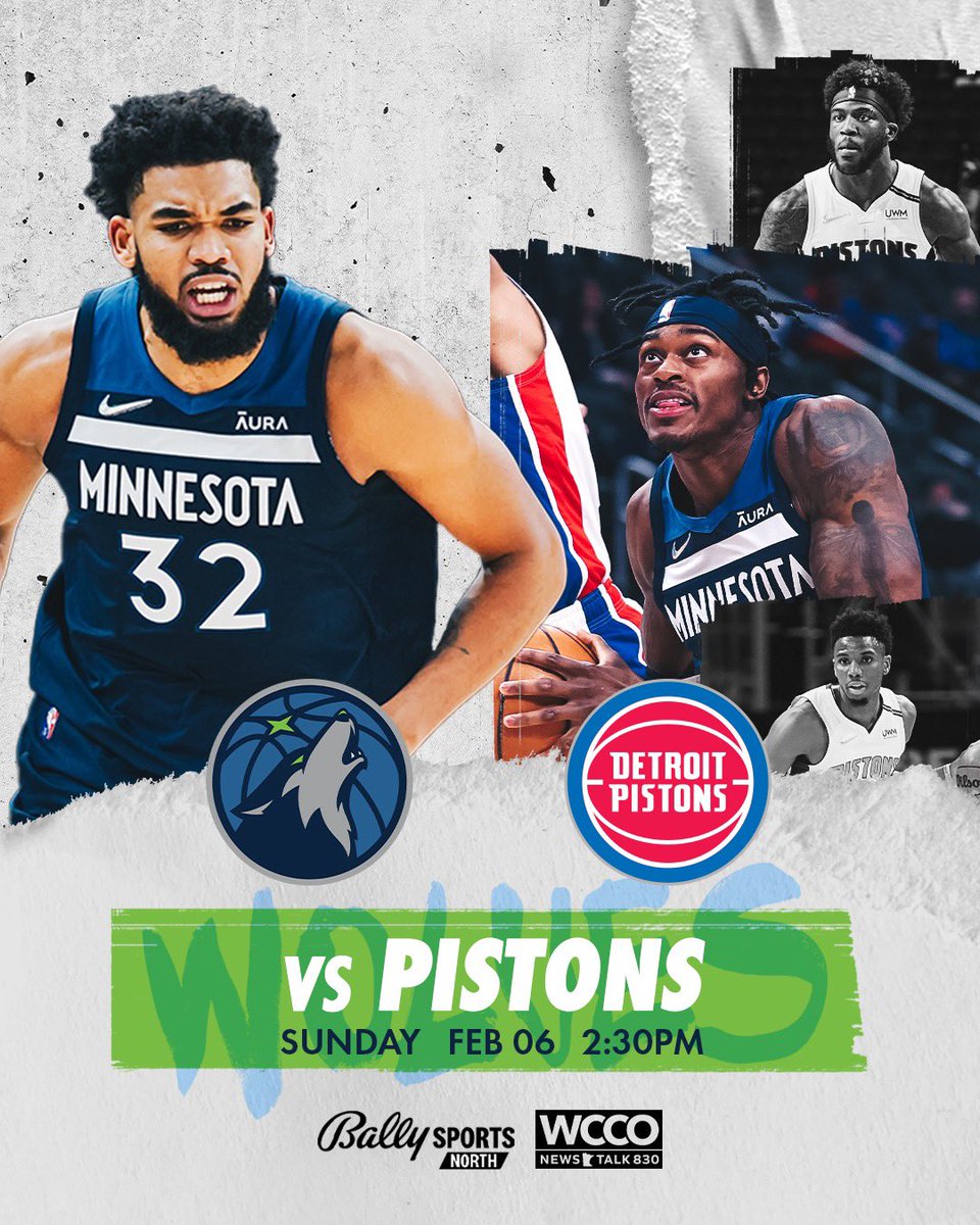 Pistons vs. Timberwolves Playbyplay, highlights and reactions