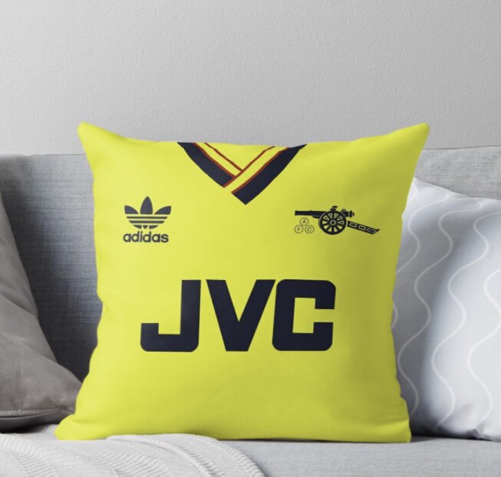ArtPicto's tweet photo. Fancy a classic Arsenal shirt on a cushion or a set of coasters (or various other things)? Visit the red bubble store (link in bio) #arsenal #arsenalfc #afc #gunners #thegunners https://t.co/ahvueqJwLj