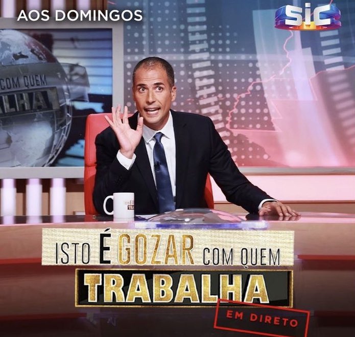 GozarCom's tweet photo. A caminho dos 2 anos de emissão, o “Isto é Gozar Com Quem Trabalha” vai ser… Em Directo!
Todos os domingos de fevereiro,depois do “Jornal Da Noite”.📺 https://t.co/wy0frQAGaT