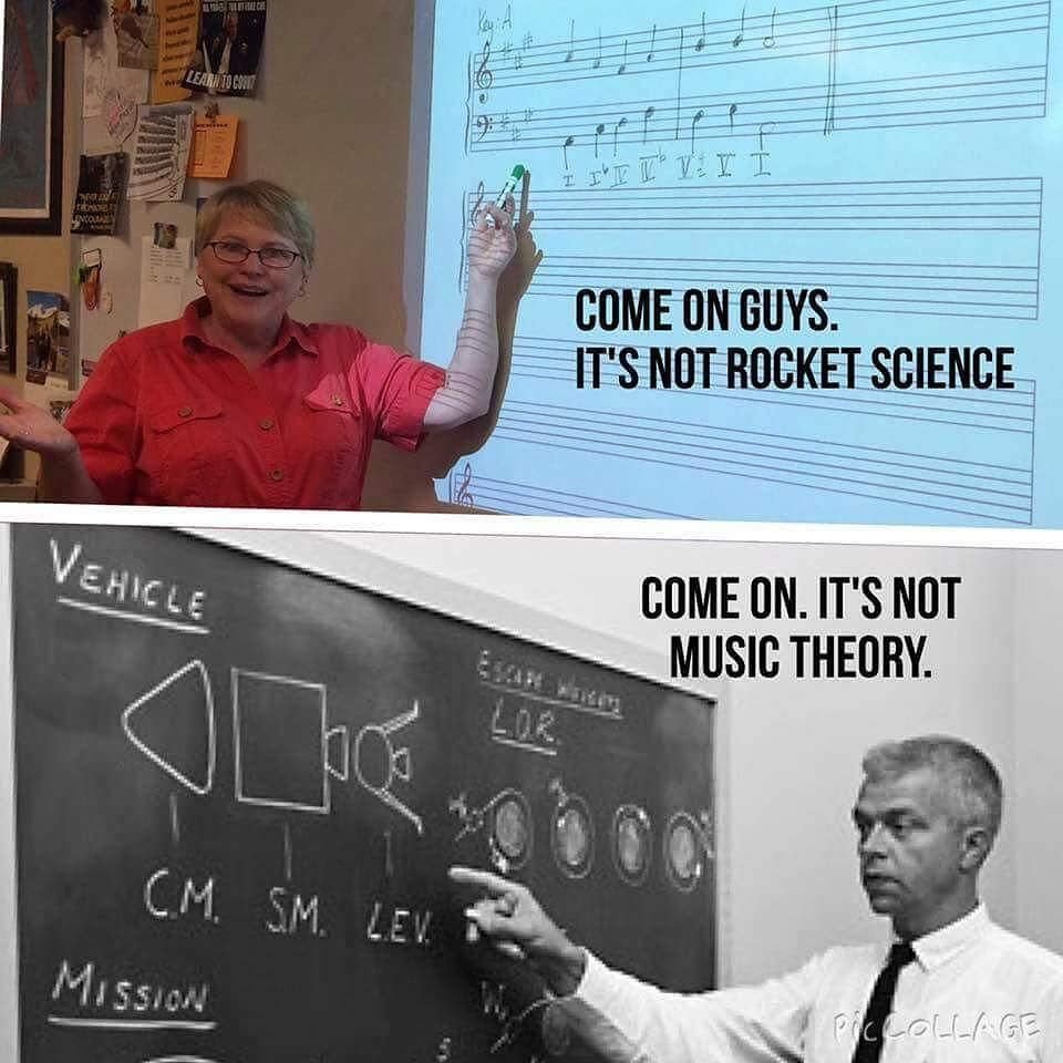 ineed__spacee's tweet photo. Come on. It's not a MUSIC theory 😆 https://t.co/4obtSDyE21