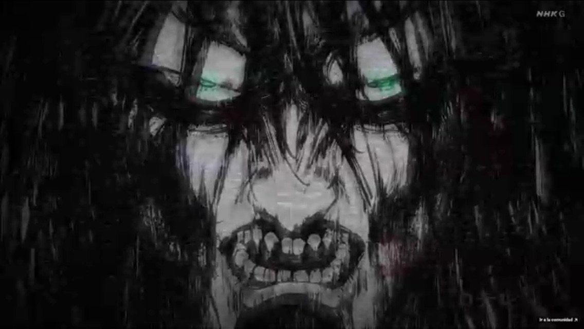bisexshuaI's tweet photo. MAPPA MADE EREN’S FOUNDING TITAN EVEN MORE TERRIFYING THAN THE MANGA OH MY GOD https://t.co/EmfOAa2Mjf