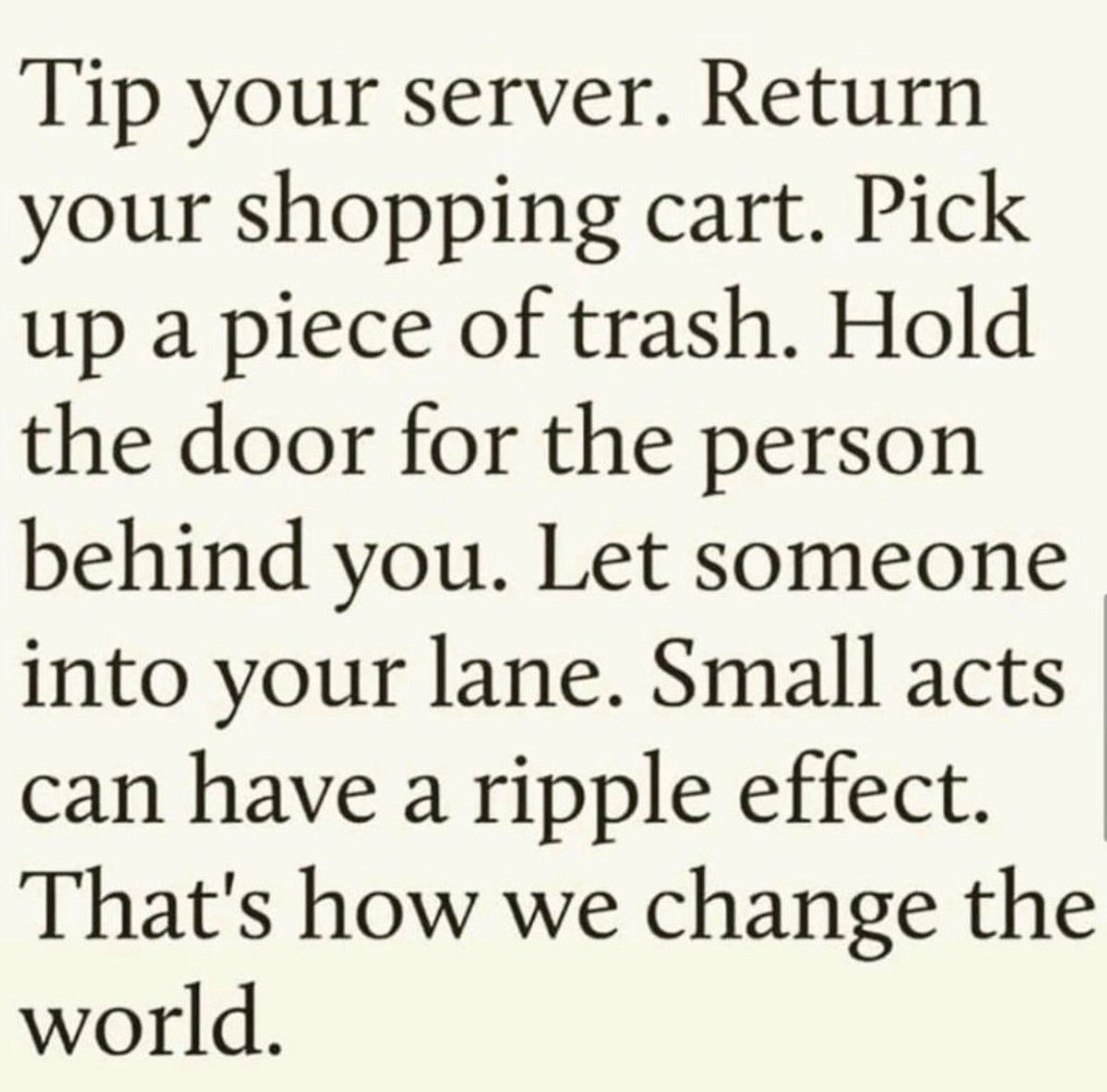 Small acts #RI