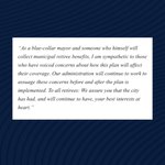 Image for the Tweet beginning: Read @NYCMayor’s statement on the