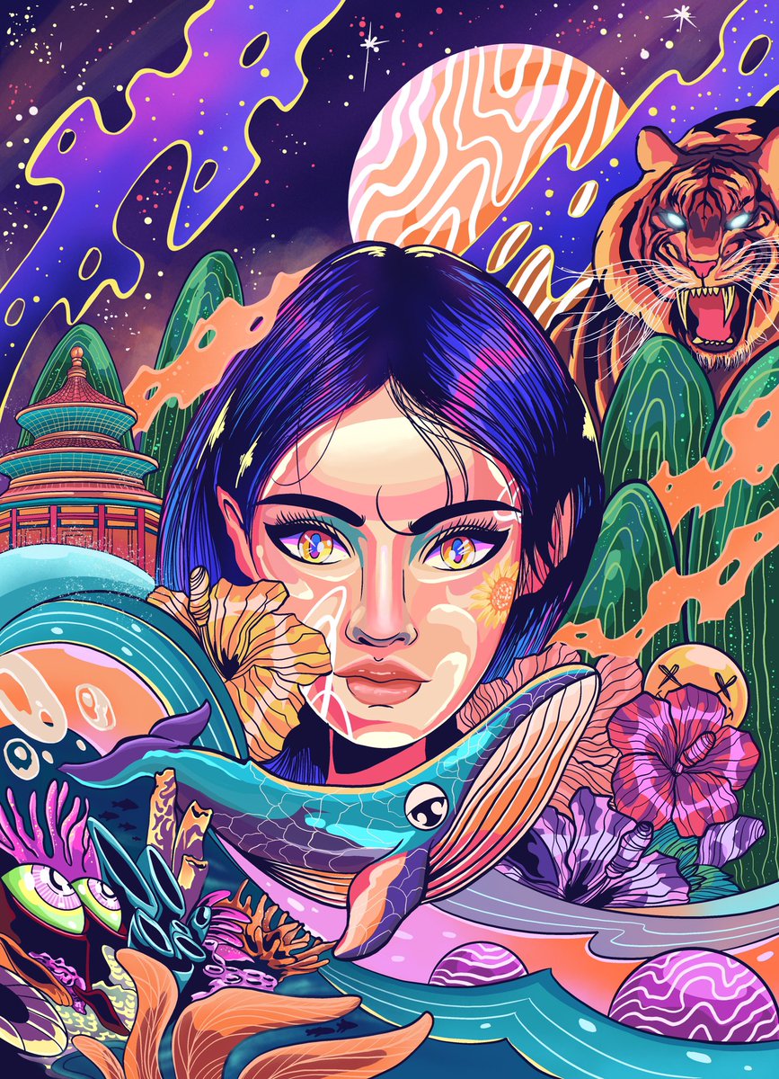 Ruben_BigQ's tweet photo. Dear friends and my collectors. My new artwork ‘The River of Dreams’ available now in @withFND. 

Reserve price 0.40 Eth

https://t.co/wfzJgMK8Wu

Hope you love it fams. Thank you so much. ❤���

#NFTs #nftcollectors #NFTCommunity https://t.co/20ZOyjg89t