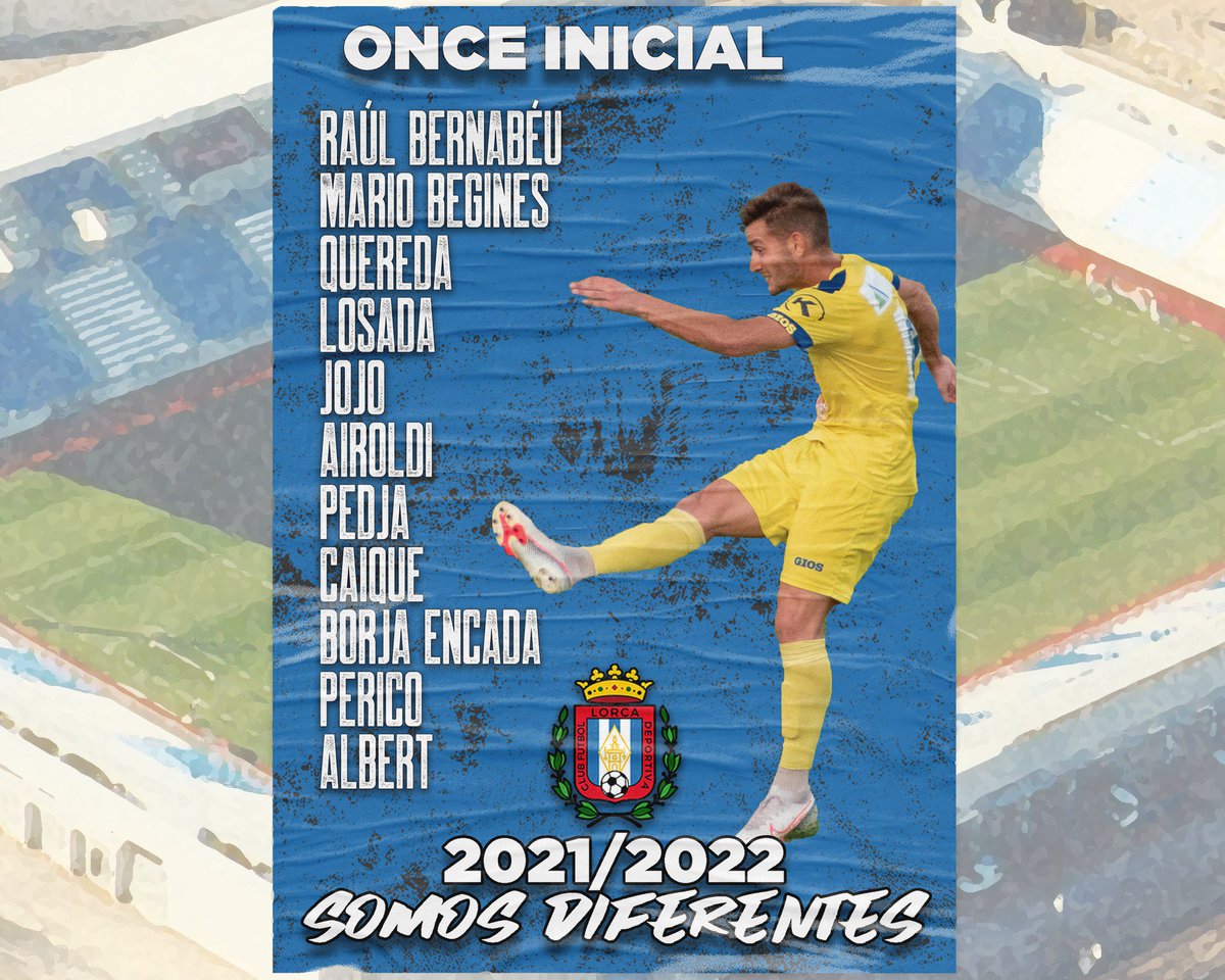 lorcadeportiva's tweet photo. Gol de @pedja_8 !!!!

@CiudadDeMurcia 2-1 #Lorca Deportiva
Min.76

#CiudadMurciaLorca
#SomosDiferentes
🔵⚪️🔵⚪️

👏🏻 @Prevemur @Aisla_Lorca @Hvirgenalcazar #Apercom #PoliPan https://t.co/7omdIhKJOH