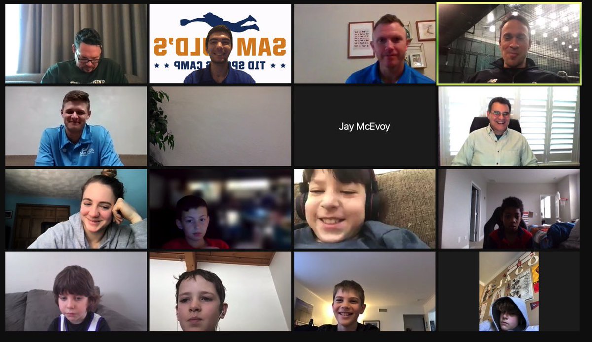 We have started our final sports session for this years camp! Our first stop is with Baseball! #SamFuldT1D