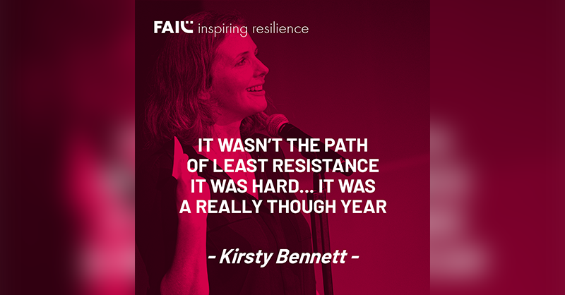 failSharing's tweet photo. During the introduction of the MIT FAIL! event, Kirsty Bennett addresses the failure we forget successful people went through, because we are blinded by their achievements, and entertained us with her pretty unique pandemic story.
Watch the full talk at https://t.co/BGfB9t6LdB. https://t.co/YZPhX9sHEe