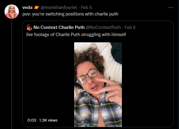 cphornyjail's tweet photo. poor guy just tryna make tiktoks https://t.co/ebddKZDK5Y
