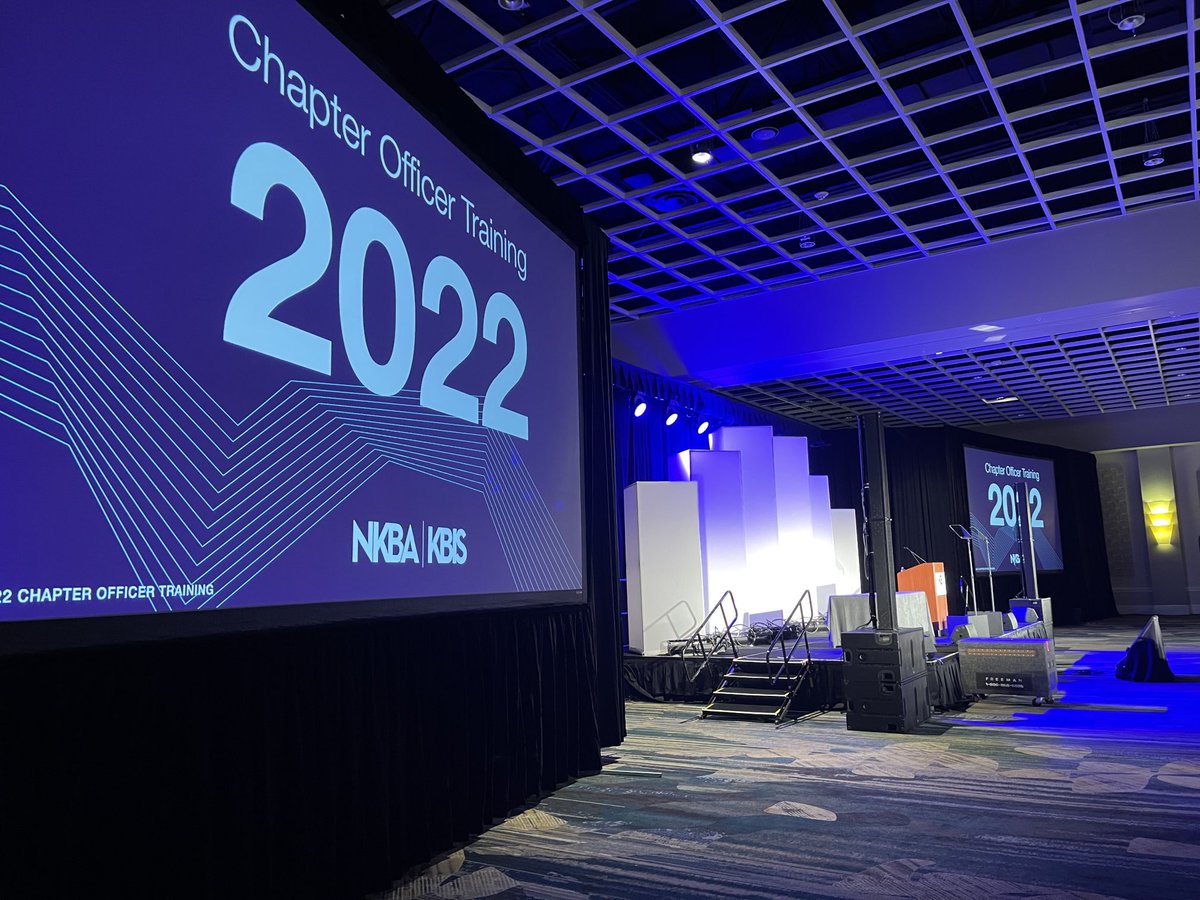 NKBA_CEO's tweet photo. Practice, practice, practice ⁦for #kbis2022 #ChapterOfficerTraining #nkba https://t.co/eeXpgVtEcm
