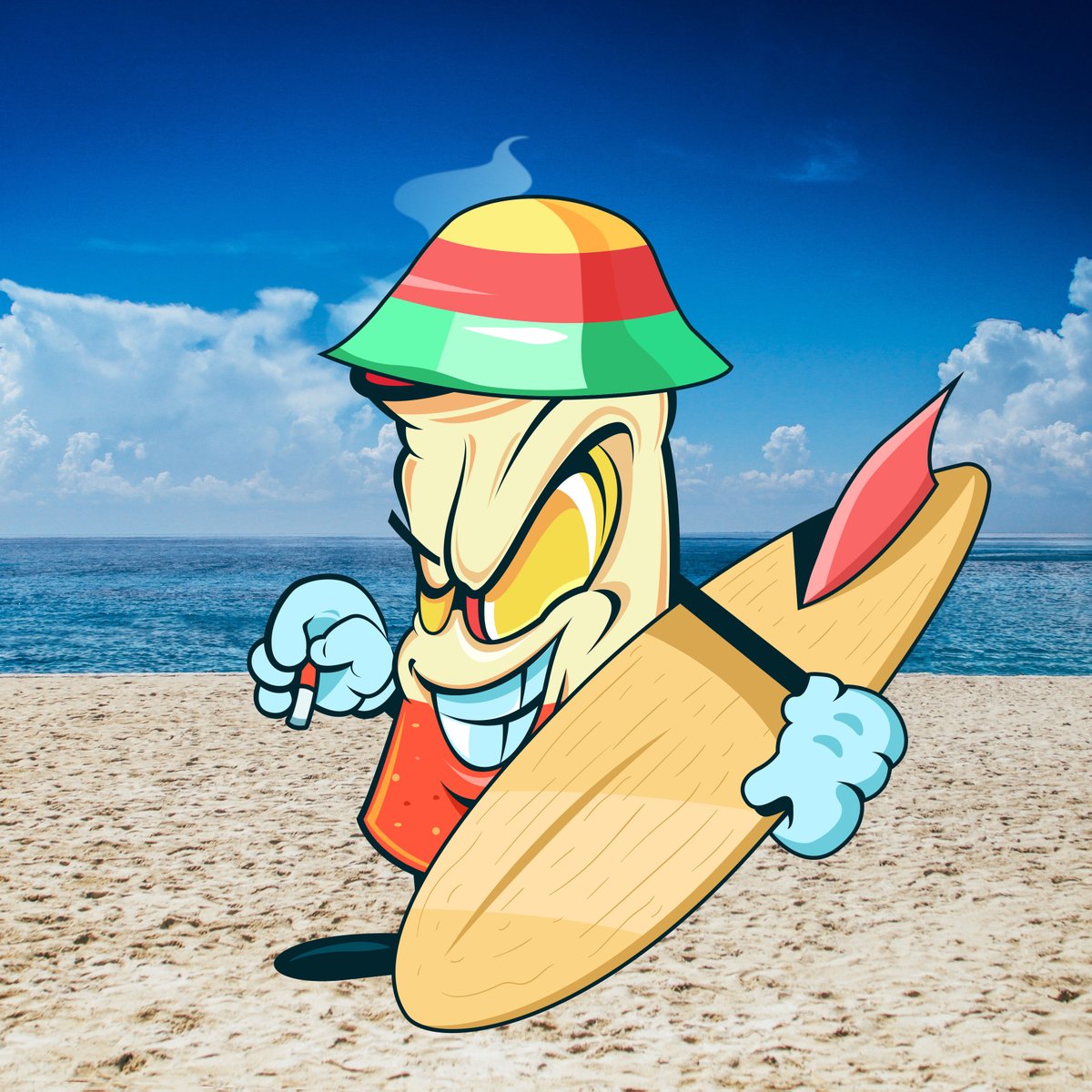 Ride the waves. 🏄‍♂️
#buttsynft #NFTs #nftcollector #NFTCommunity #savetheplanet #SolSeaNFT #NFT #solana #solsea #solanaNFT #digitaleyes