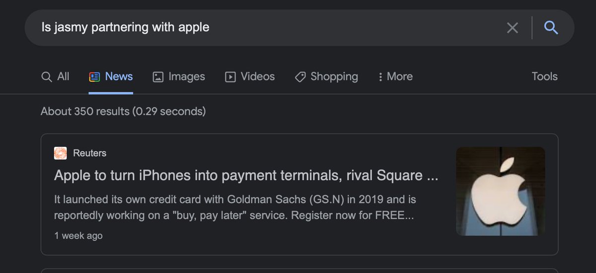 _PaperBoy_'s tweet photo. So this was immediately removed from Google search.. Cryptic message or nah 🤔??
 #Jasmy #JASMYUSDT #jasmycoin #Apple #Bitcoin  #Bullish https://t.co/b5W6lOm47G