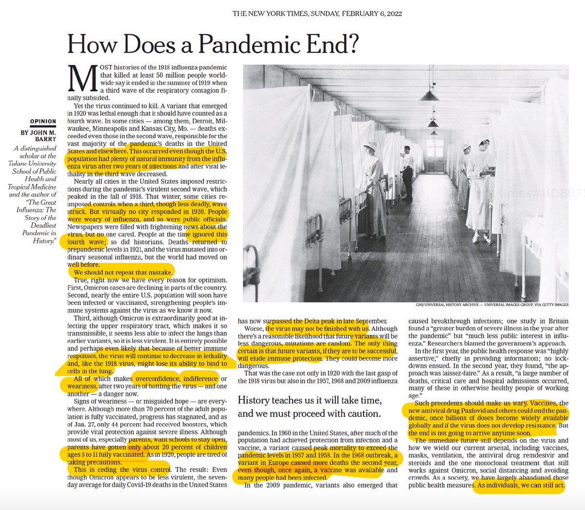 "This is ceding the virus control"—<a href="/johnmbarry/">John M. Barry</a>
nytimes.com/2022/01/31/opi… <a href="/nytopinion/">New York Times Opinion</a>