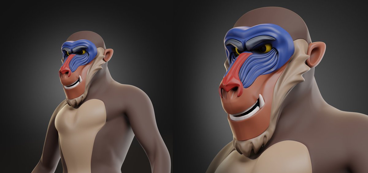 Baboonverse's tweet photo. AAANDDD HERE IT IS!! Our NEW OG MANDRILL 👀🍌 yass, GOD IS ON THE DETAIL, rite?!

RETWEET and TAG 3 YOUR NFT FRIENDDSS NOW!! Pssst we will give yew a little surprise, dear Metaboons 🍌👀 #NFT #NFTCommunity #baboonverse https://t.co/QRlqGJkIcn